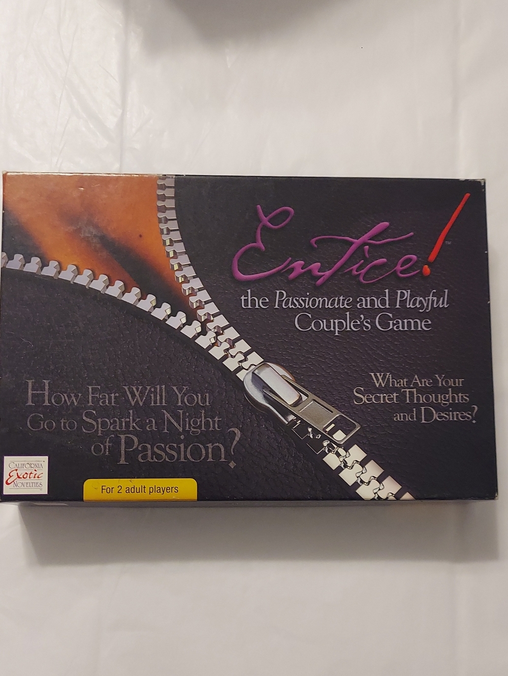 Entice! The Passionate and Playful Couple's Game